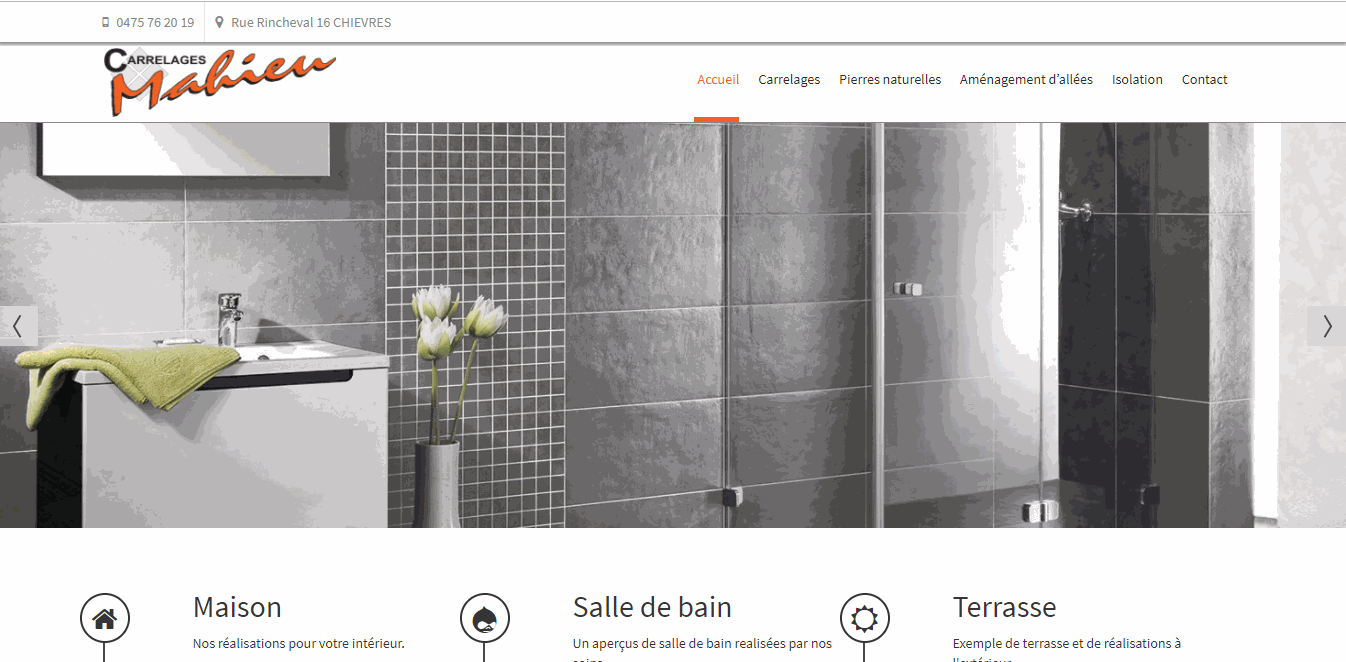 Odoo CMS- Exemple d'image flottante